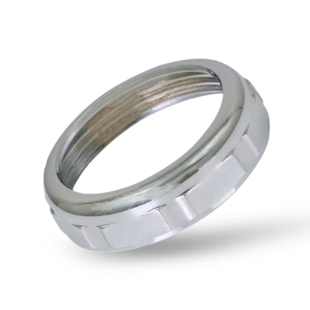 Everflow Highcraft 1-1/4in Chrome Plated Brass Die Cast Slip Joint Nuts T1314A